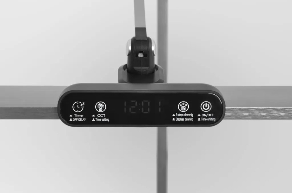 KAJA K-BL1321 GRAFIT ARES Szürke Színű Asztali Lámpa 12W LED 650Lm 3000-5700K IP20
