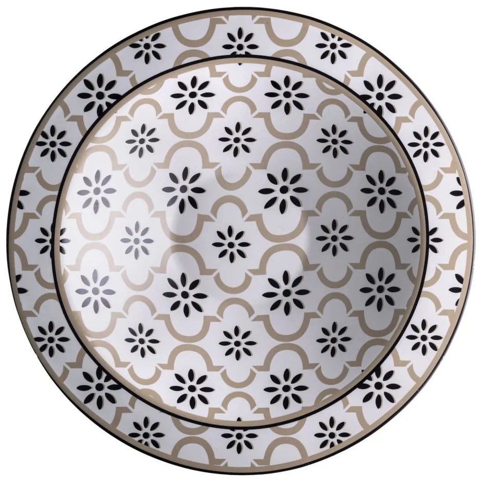 Alhambra agyagkerámia mély tálaló tányér, ø 30 cm - Brandani
