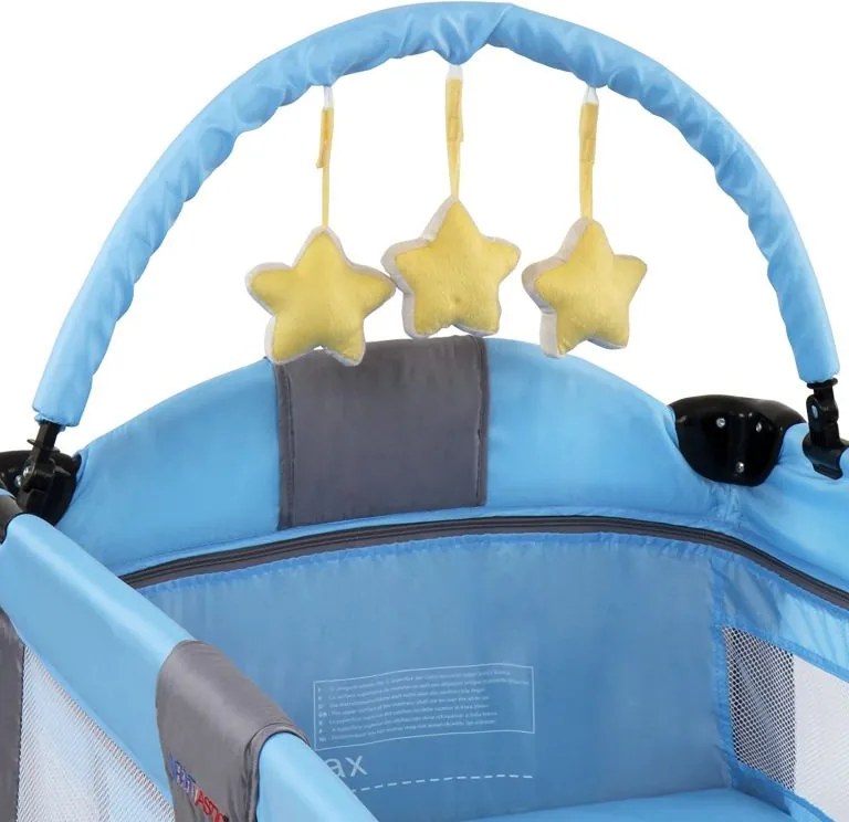 INFANTASTIC Gyerekágy hordozható KDRBT Kék