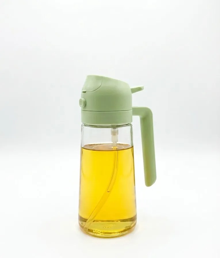 Üveg Olaj Adagoló 2IN1 Spray És Konyhai Kiöntő