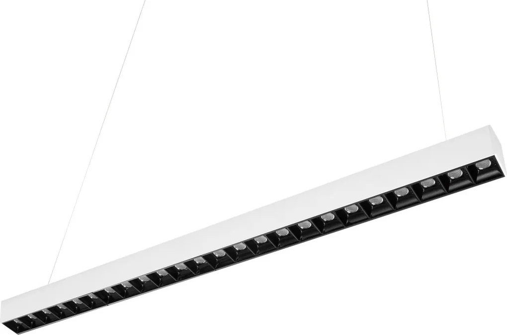 NOVA LUCE 809A-L3844B-01 SIGMA Modern Led Függesztett Lámpa Fehér LED IP20