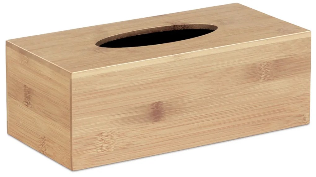 Zsebkendős doboz 24 x 8,5 x 12 cm, bambusz