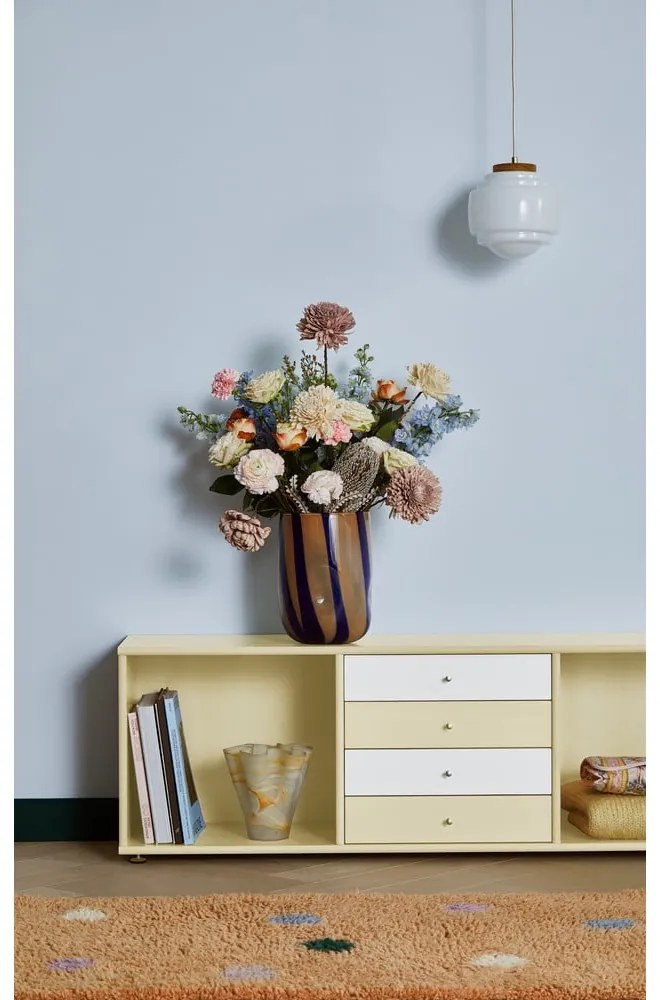 Világossárga alacsony komód 267x61 cm Mistral – Hammel Furniture