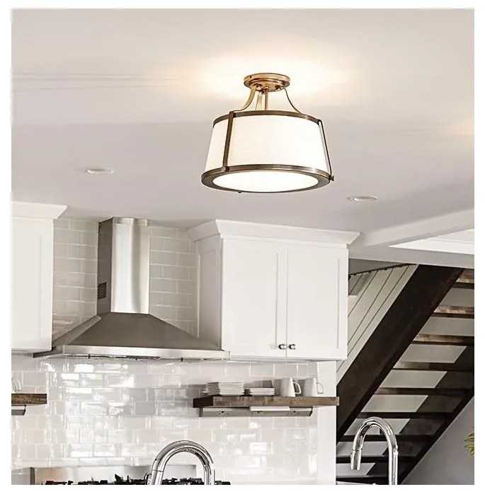 Hinkley - Felületre szerelhető csillár CHARLOTTE 3xE27/75W/230V sárgaréz