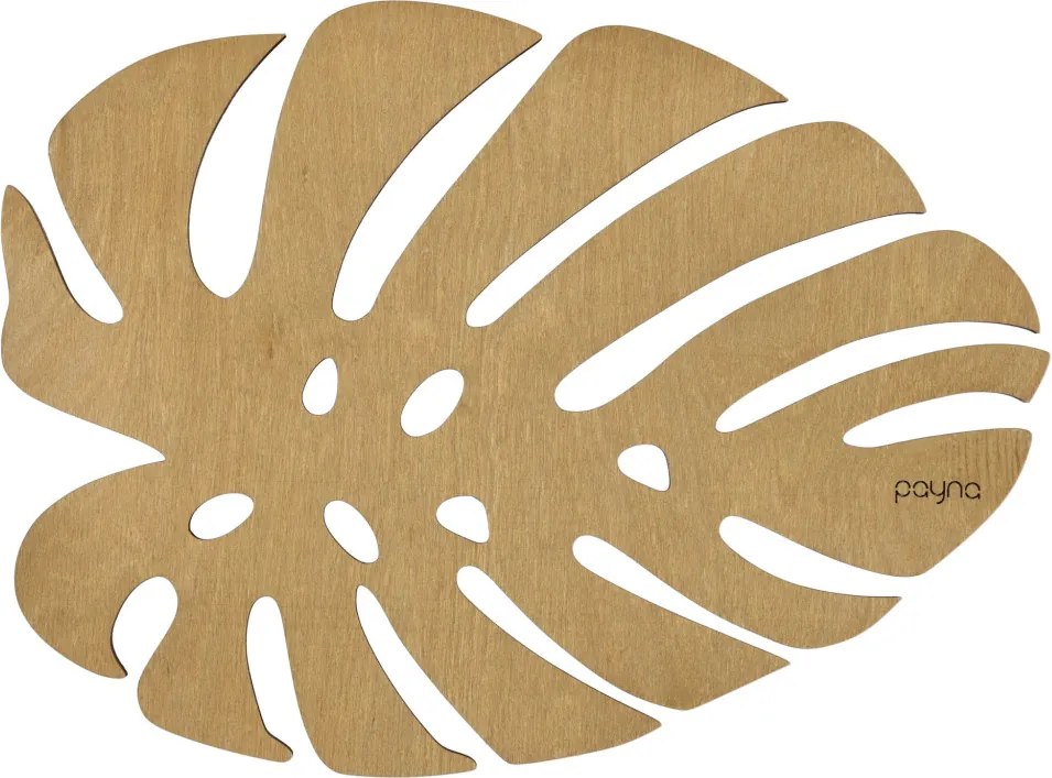 Monstera tálca, méz, 36×36 cm – TR790PYN1121