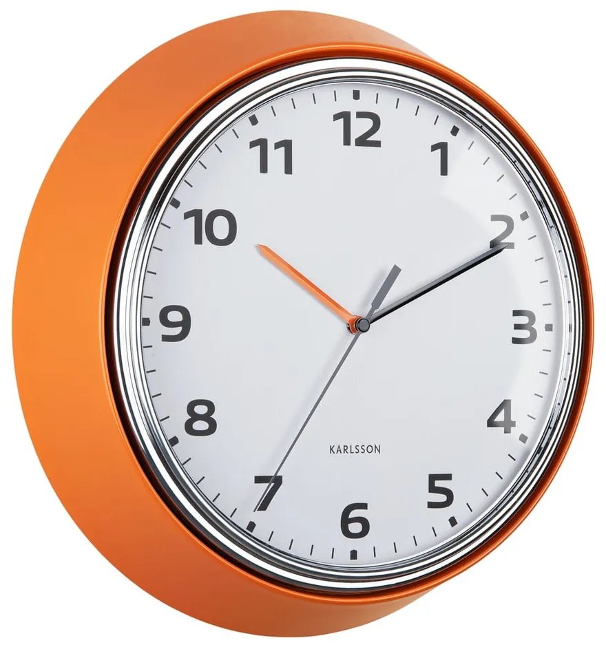 Falióra ø 34 cm Modern Retro – Karlsson