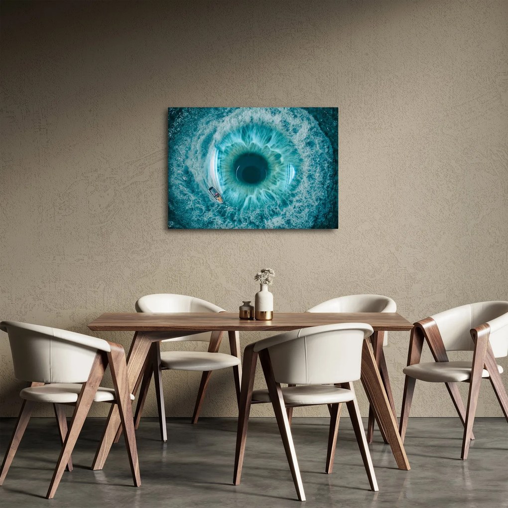Tenger hajóval képe (70x50 cm)