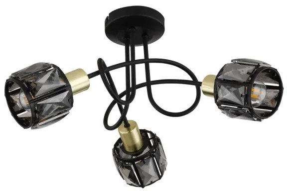 Globo 54357-3B - Felületre szerelhető csillár INDIANA 3xE14/40W/230V