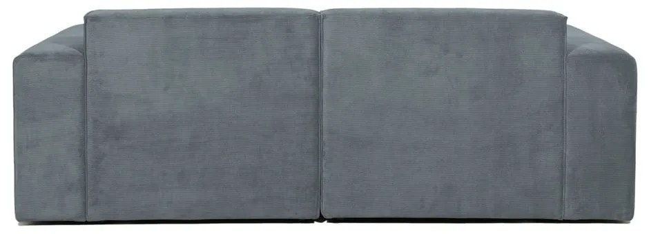 Szürke kordbársony kanapé 202 cm Sting – Scandic