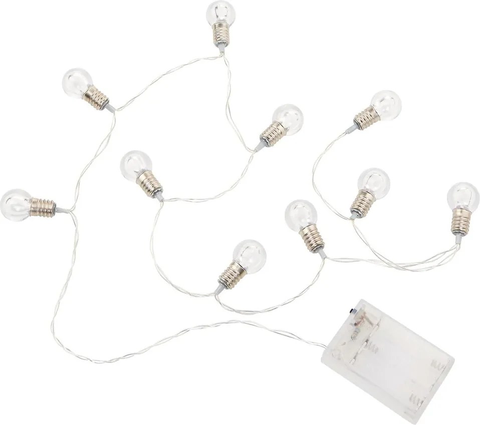 MINI BULBS mini villanykörték LED égősor 10 égővel USB kábellel
