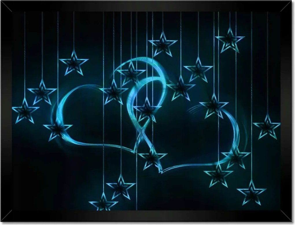 Poszterek keretben 40x30 Nőnap Ajándék Love