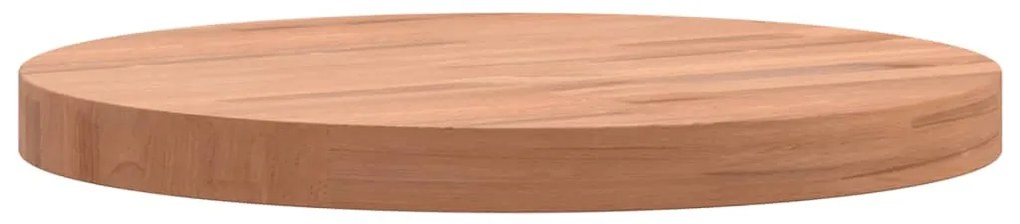 tömör bükkfa kerek asztallap Ø30x2,5 cm