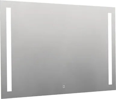 Szögletes tükör 120x70 cm LED világítással, fűtőfólia, érzékelő állítható hőmérséklettel 2700-6500K, IP44 ZIL12070TLEDS