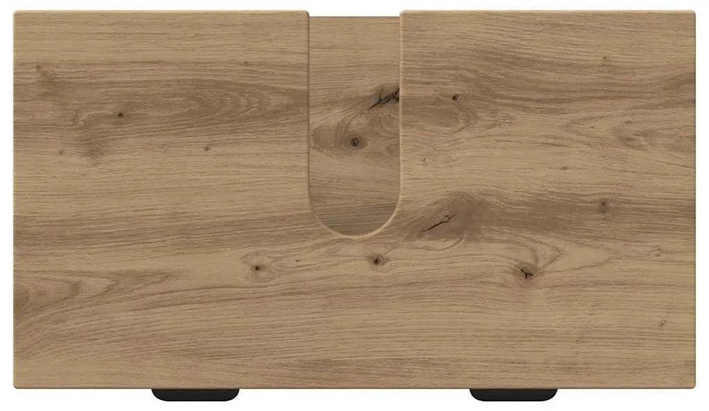 Fürdőszoba bútor szett 3 pcs kézműves tölgy 39.5 x 36 x 88 cm