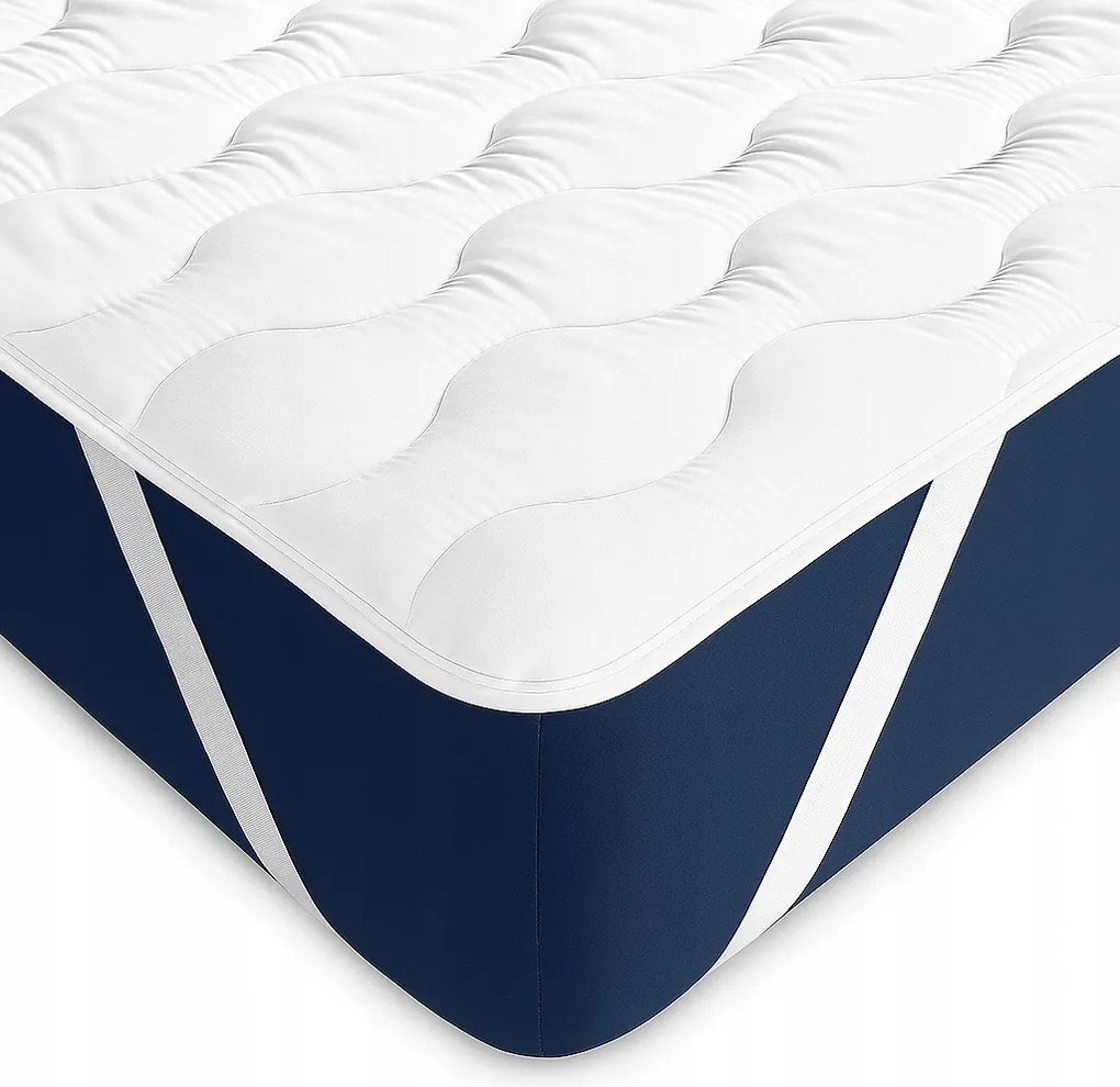 Matracvédő 160x200 Ágyszőnyeg Vastag Steppelt Topper