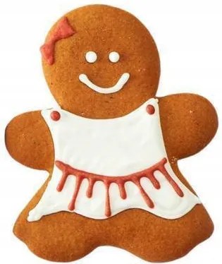 Mézeskalács Hölgy karácsonyi párna Süti Mézeskalács