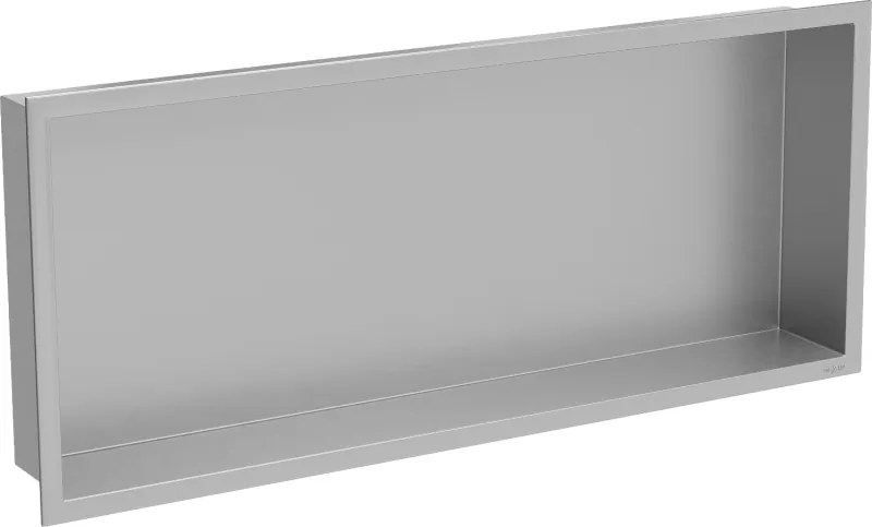 Mexen X-Wall-R fali polc szegéllyel 75 x 30 cm, inox - 1910753010