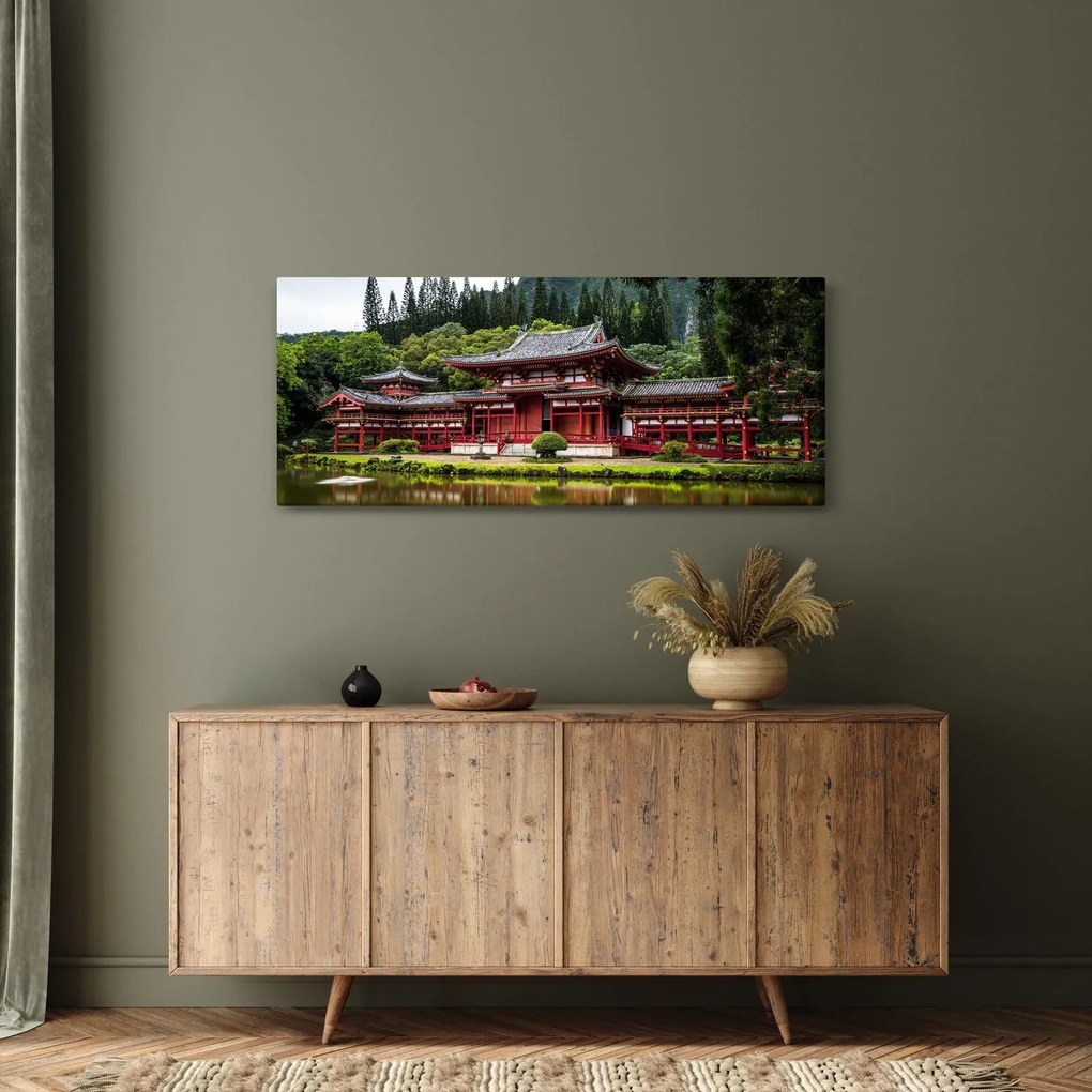 Kép - Buddhista kolostor (120x50 cm)
