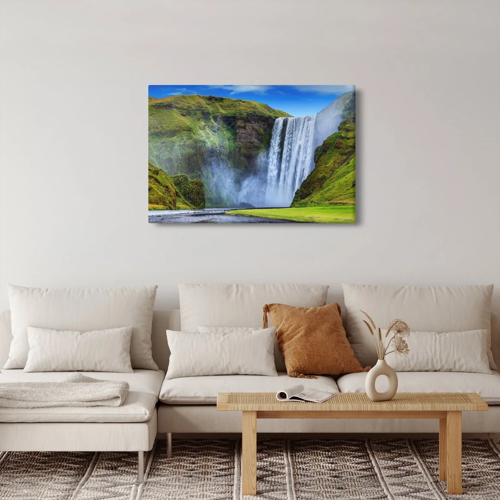 Kép - Seljalandsfoss vízesés (90x60 cm)