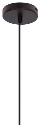 Kábeles függőlámpa AFRICA 1xE27/40W/230V átm. 40 cm barna/krémszínű