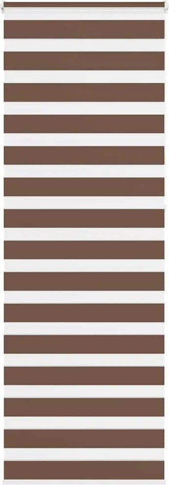 vidaXL zebrafüggönnyel barna szövetszélesség 85,9 cm poliészter