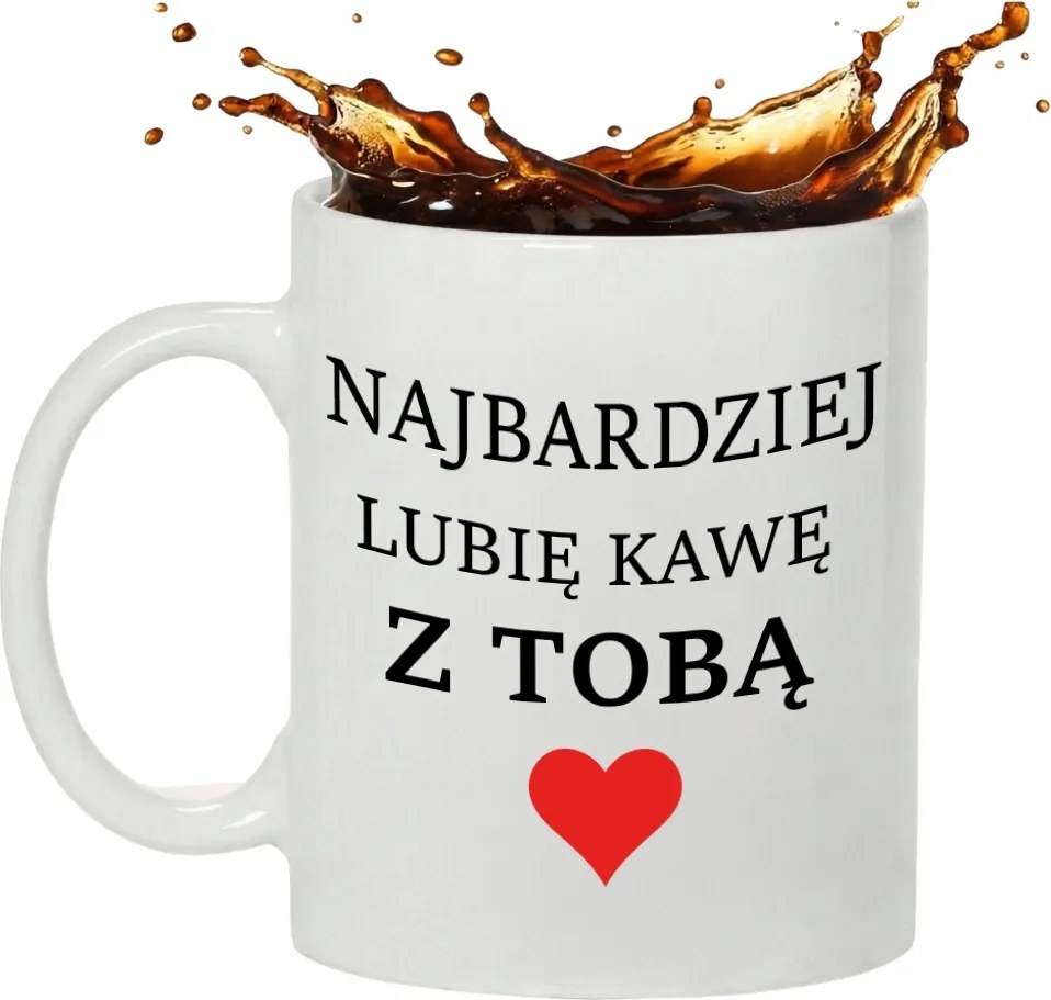 Valentin Napi Bögre Ajándék Menyasszony Feleségének Lánynak 330 ml Felirattal