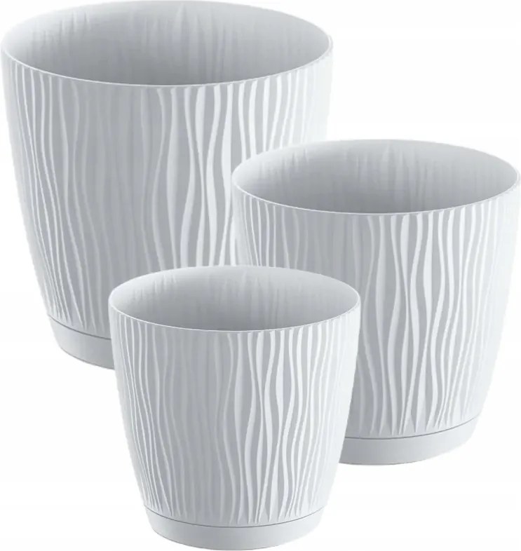 Sandy P virágtartó szett DSY190/DSY240/DSY290 fehér