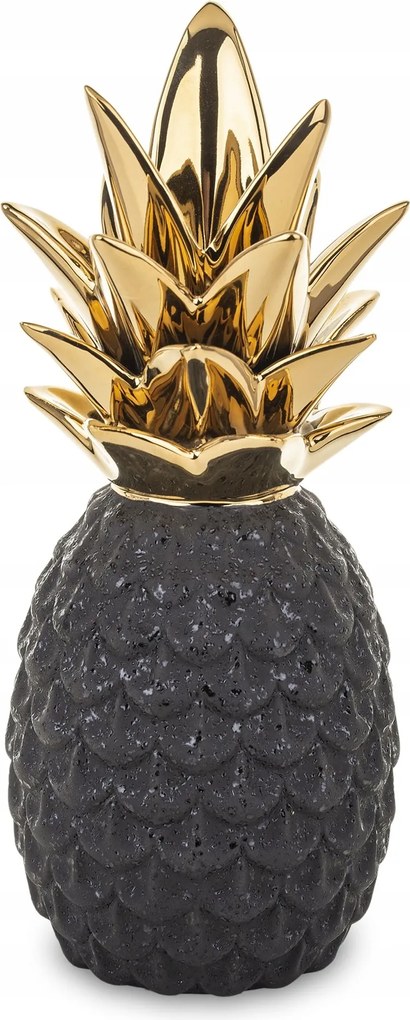 Ananász Alakú Kerámia Glamour Dísz 22 CM Ajándék