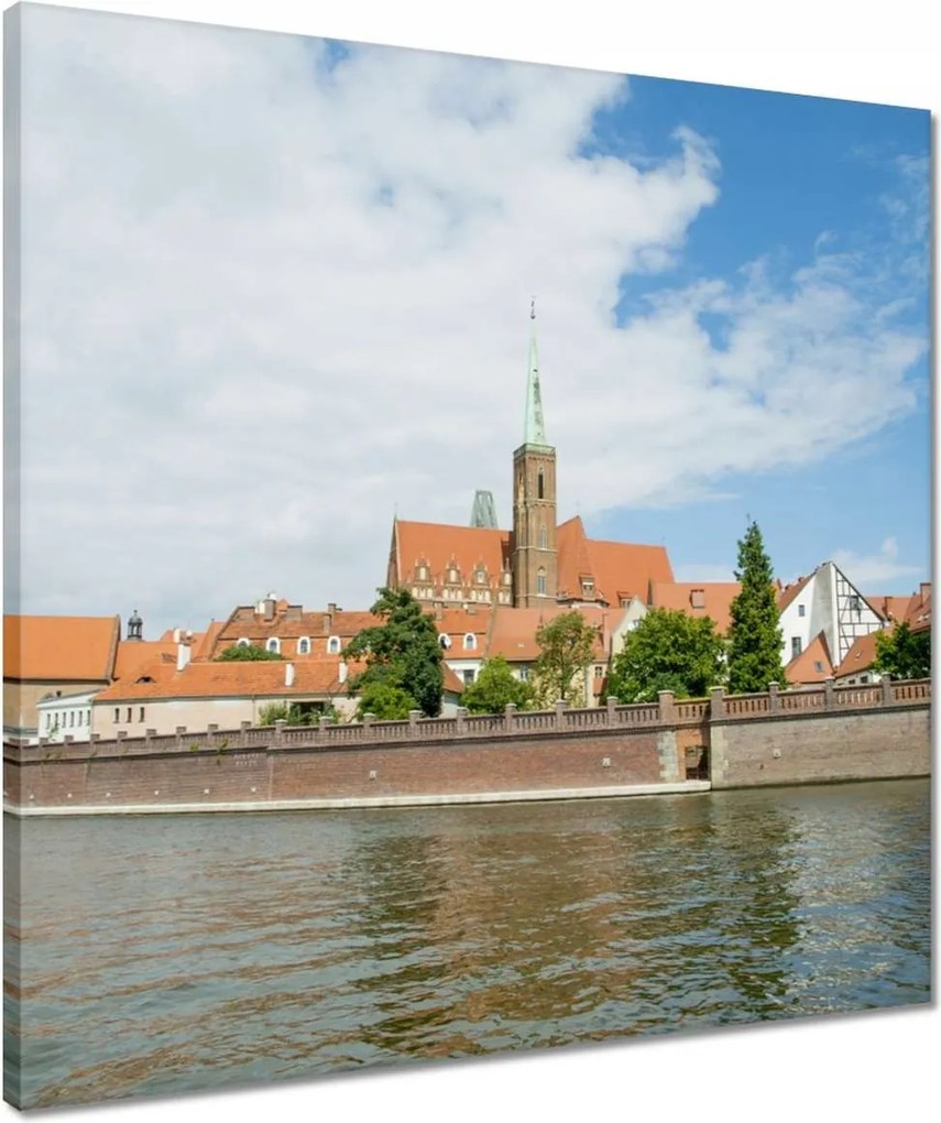 Vászonkép 50x50 Boroszló Vízi túra