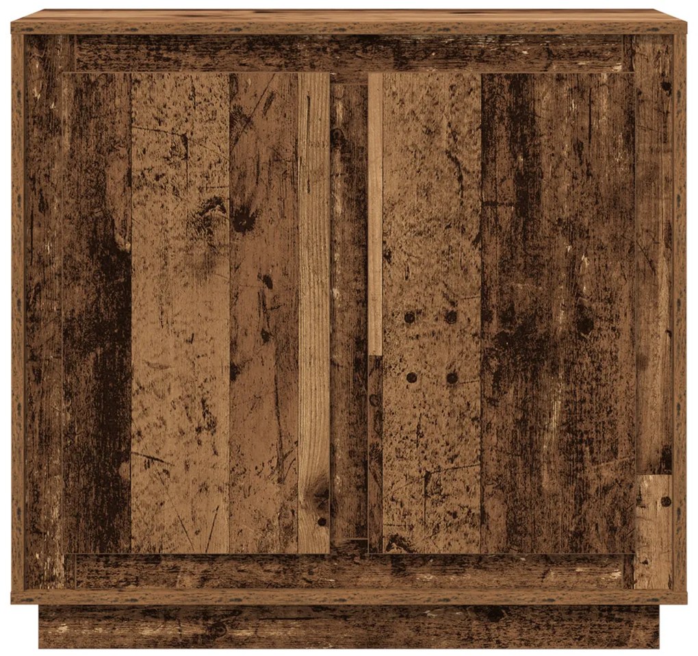 Büfé Régi Fa 80x34x75 cm Műszaki Fa