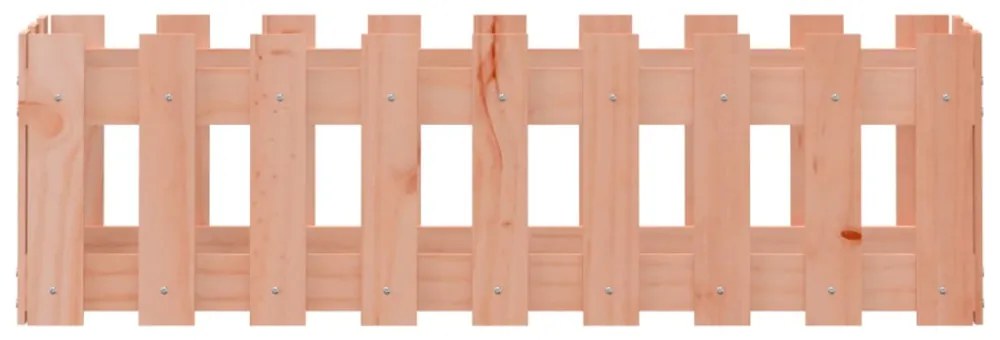 tömör duglászfenyő kerti magaságyás kerítéssel 100 x 30 x 30 cm