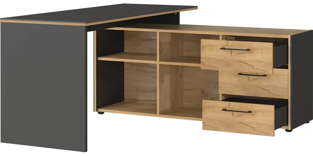 Íróasztal 145x147 cm Podium – Germania