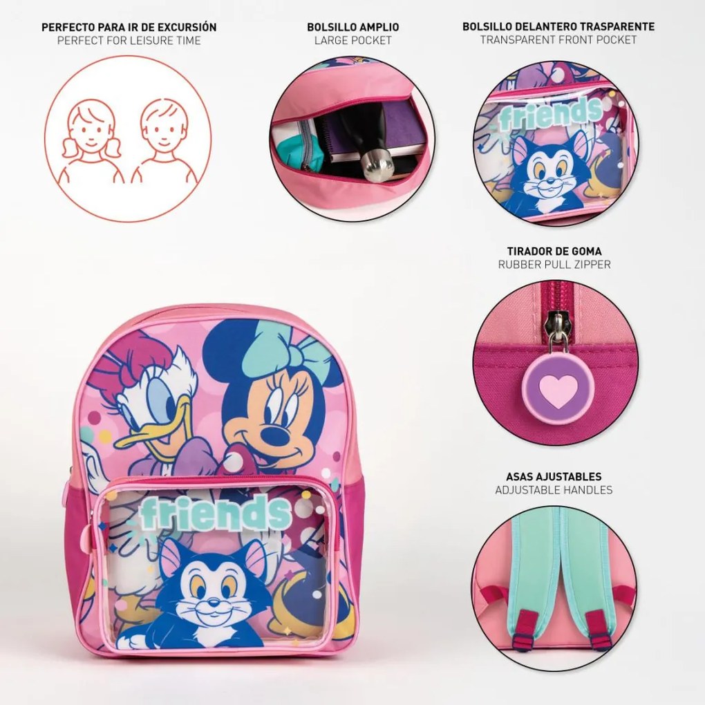 Disney Minnie Friends hátizsák, táska 30 cm