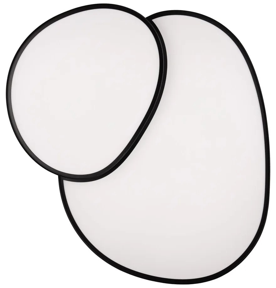 Fekete LED mennyezeti lámpa 63.5x77 cm Rise – Trio