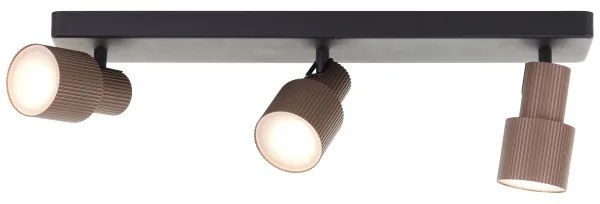 Brilliant - LED Spotlámpa CADIZ 3xGU10/5W/230V bronz