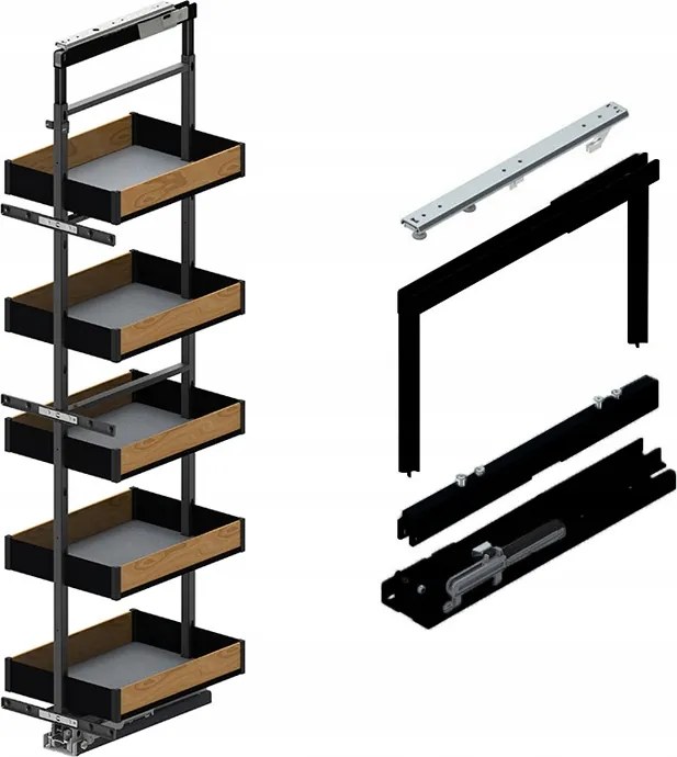 Rejs Maxima Puro Cargo maxi 300/5 szint 1700-1900 matt fekete