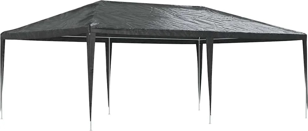 vidaXL antracitszürke rendezvénysátor 4 x 6 m 90 g/m²