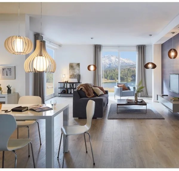 Eglo 95589 - Mennyezeti lámpa STELLATO 3 1xE27/60W/230V