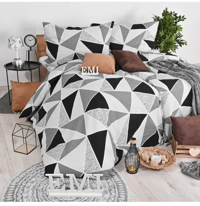 EMI Vega pamut ágyneműhuzat, A kibővített egyszemélyes ágy szett tartalma: 1x 140x220 + 1x 70x90