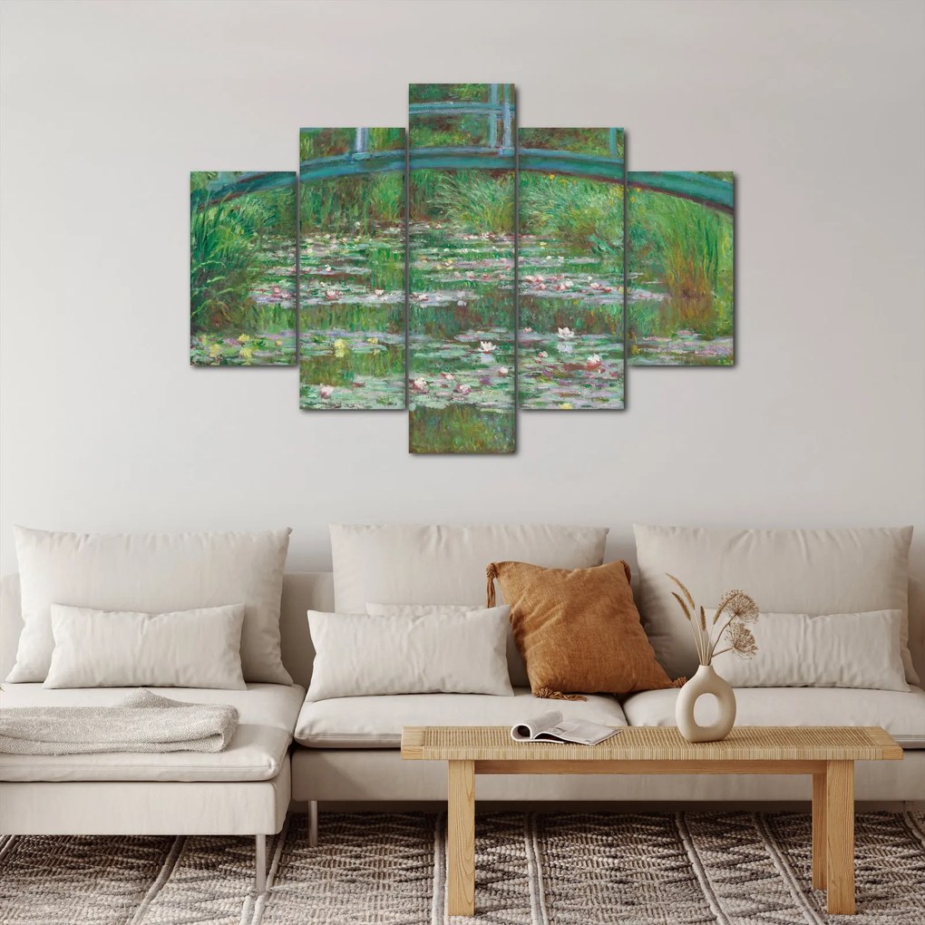 Kép - Claude Monet, The Japanese Footbridge, reprodukciók (150x105 cm)
