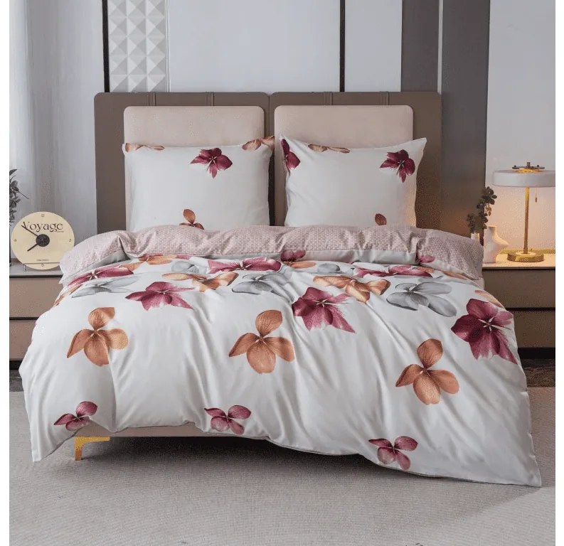 Mikroszálas flanel ágyneműhuzat FLORIVA színes kivitel Ágyneműhuzat mérete: 2 db 70 x 90 cm | 200 x 220 cm