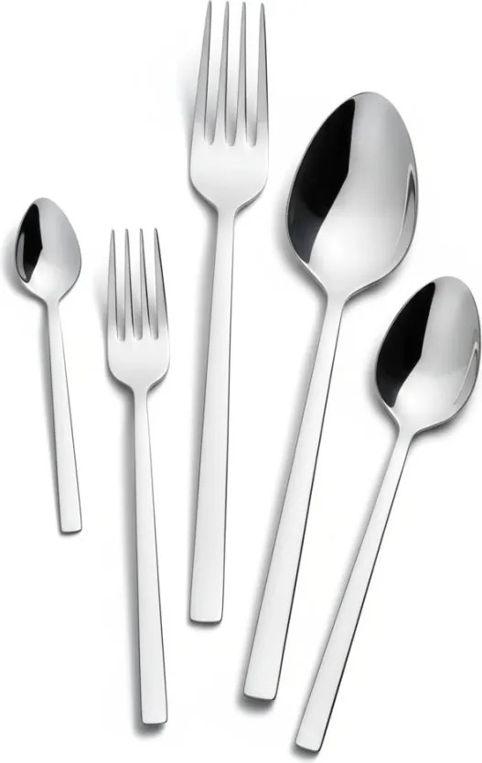 Evőeszköz készlet, rozsdamentes acél 30 db