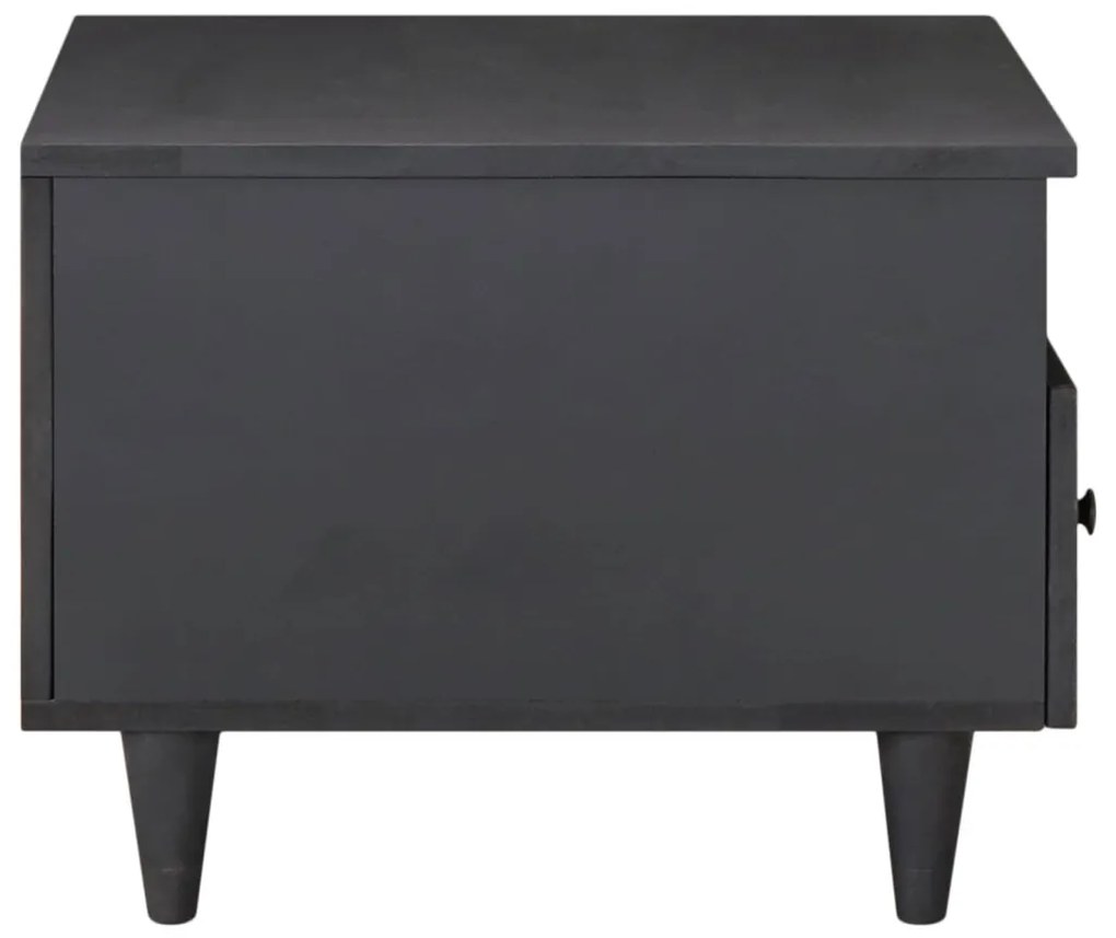 vidaXL Dohányzóasztal fiókkal Sokszínű 80 x 54 x 40 cm Tömör Mangófát