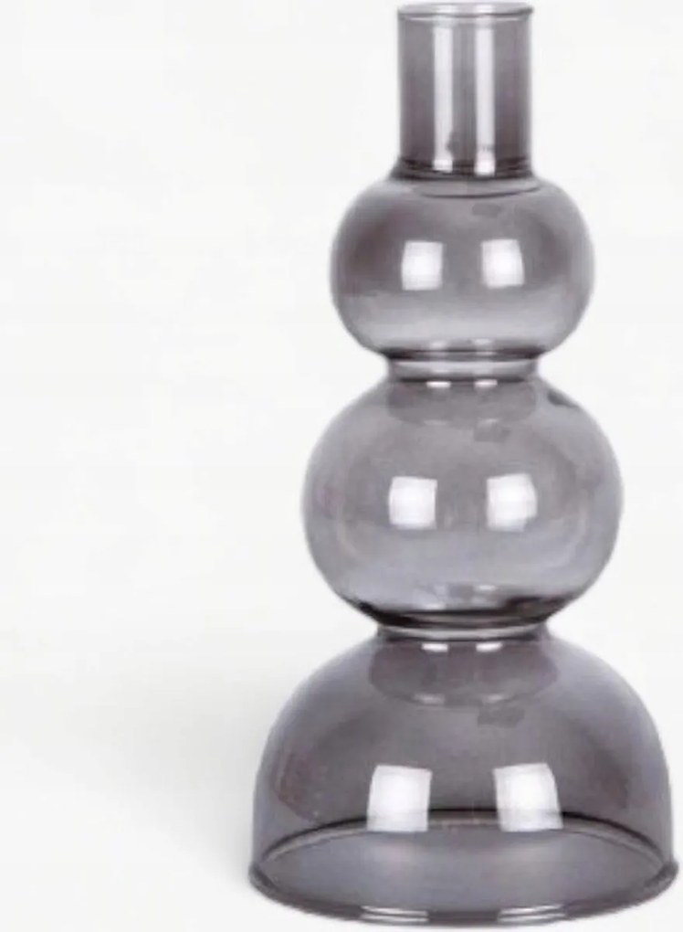 Present Time Gyertyatartó „Layered Circles” Dekoratív felfújható üveg