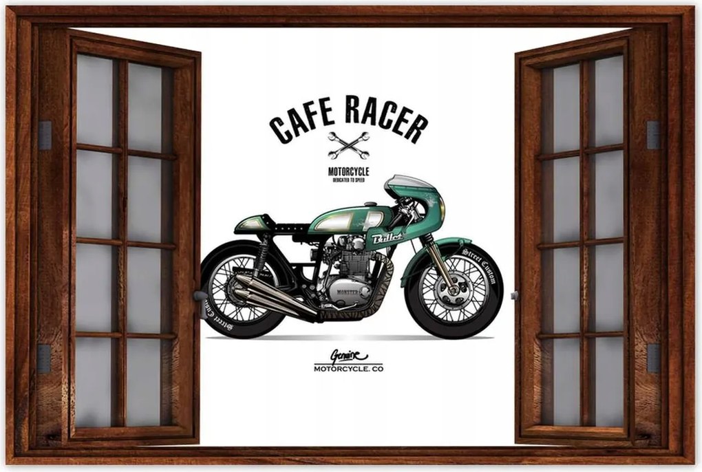 Poszterek 120x80 Motorkerékpár Antik Vintage