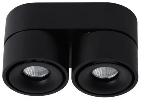 Lucide 35911/16/30 - LED Dimmelhető spotlámpa YUMIKO 2xLED/8W/230V fekete