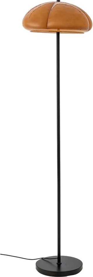 Okkersárga állólámpa üveg búrával (magasság 157 cm) Kinoko – Bloomingville