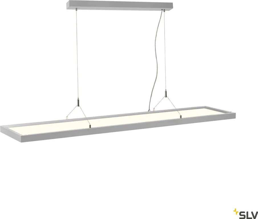SLV 1006345 WORKLIGHT Modern Led Függesztett Lámpa Ezüst LED IP20