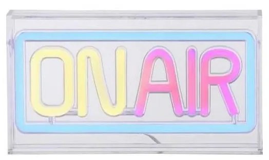 JUST LIGHT. 85013-70 - LED Neon asztal dekoráció NEON LED/4W/5V On Air