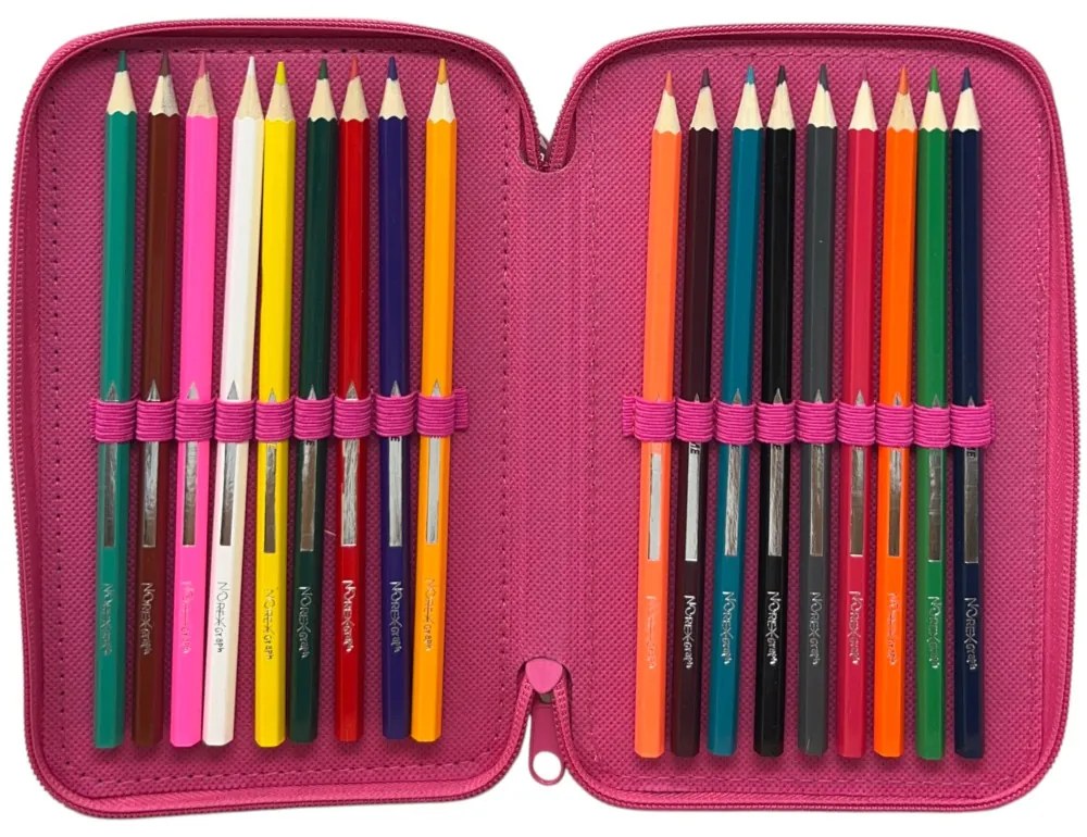 Disney Lilo és Stitch, A csillagkutya Pink Wave tolltartó töltött 3 emeletes